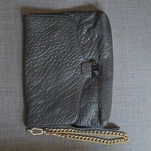 Tory Burch Black Envelope Clutch